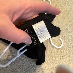 Divided Backless Mini Dress